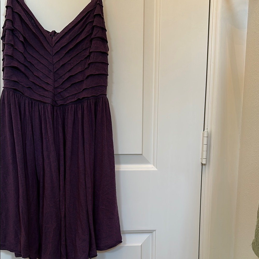 Purple Sleeveless Dress